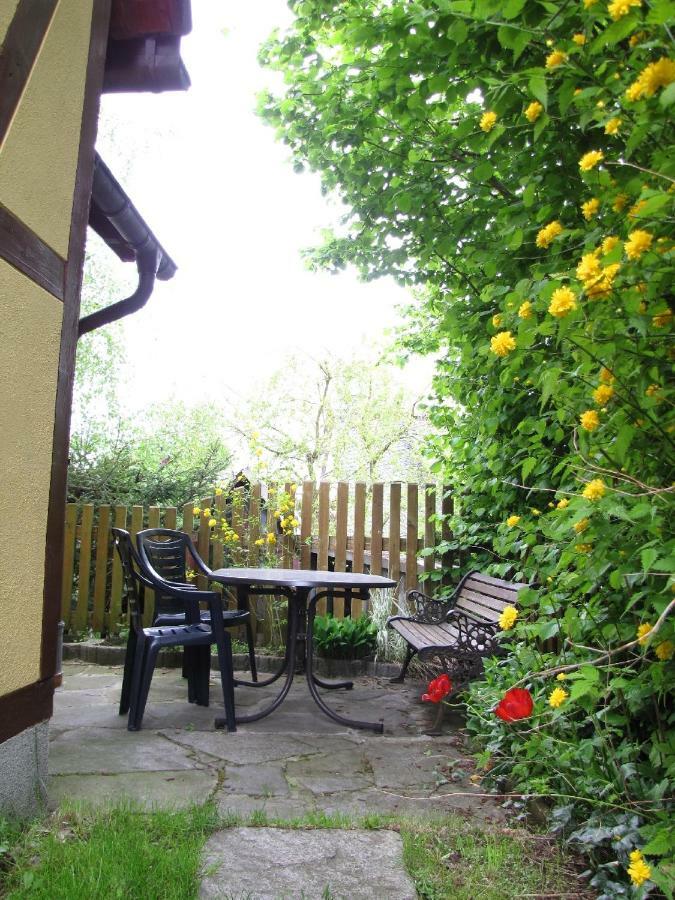 Ferienhaus Neubert Wolkenstein Bagian luar foto