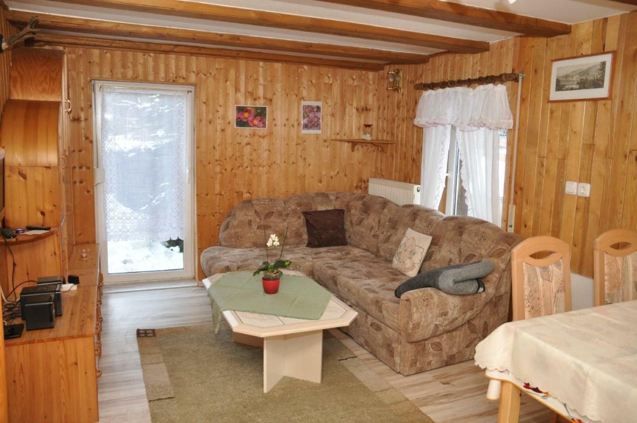 Ferienhaus Neubert Wolkenstein Bagian luar foto